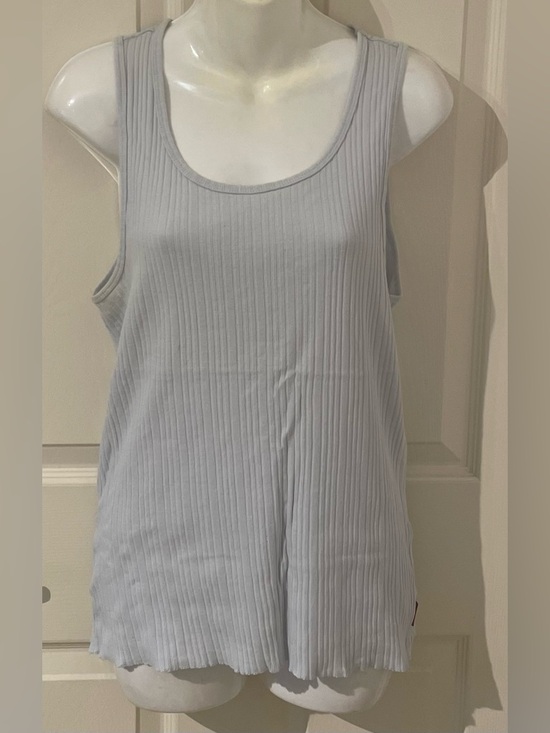 Guess Other - Guess White Ribbed Tank with Red Logo Tags